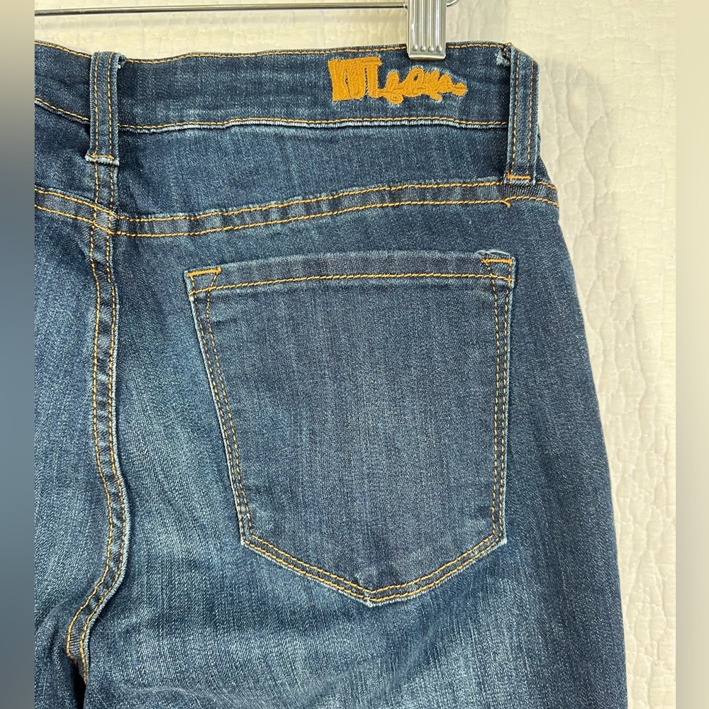 Kut from the Kloth Women Boyfriend Straight Mid rise Blue Jeans Size 6 - Picture 5 of 14